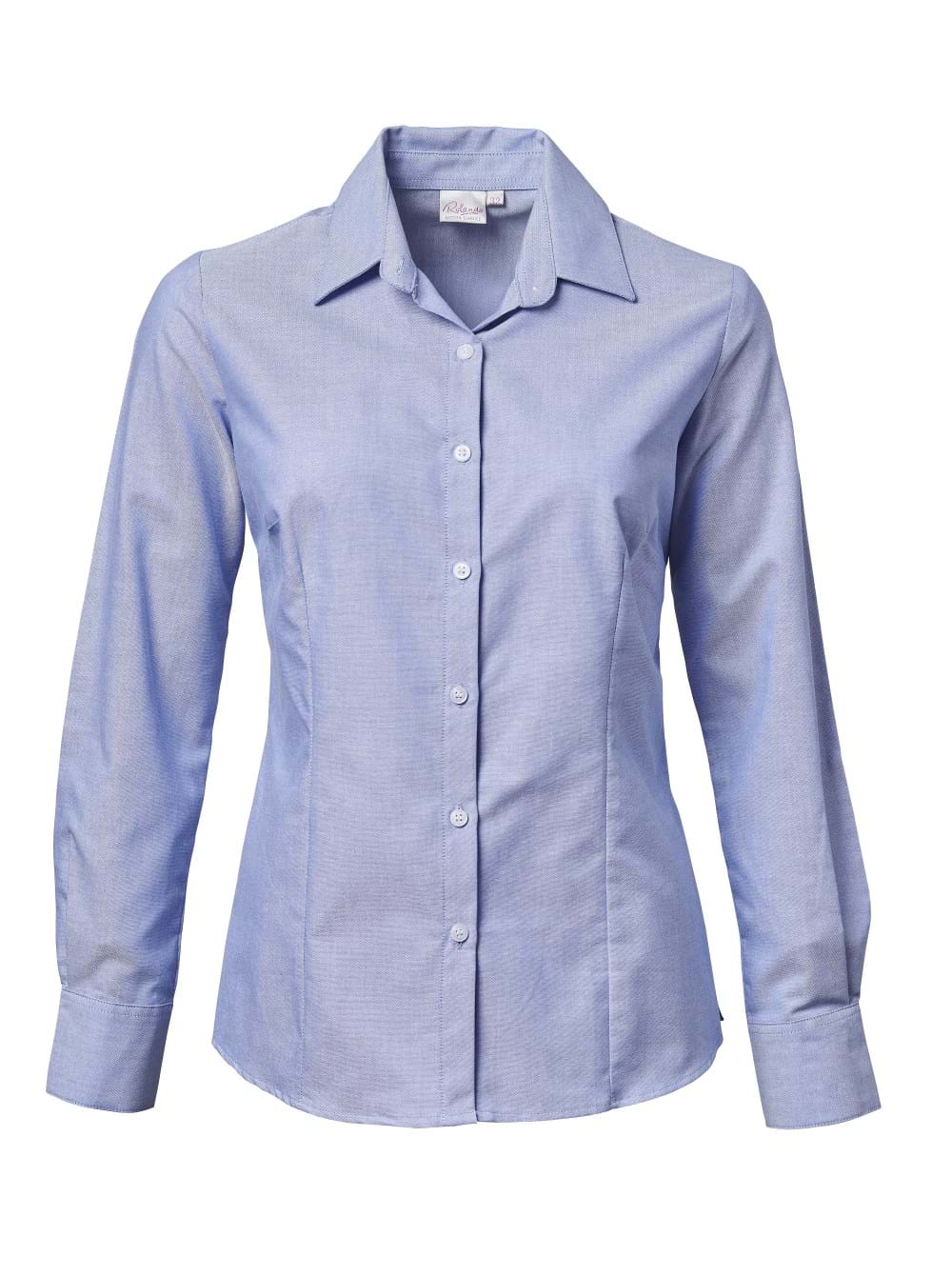 Ladies Oxford K373 L/S Blouse - Blue