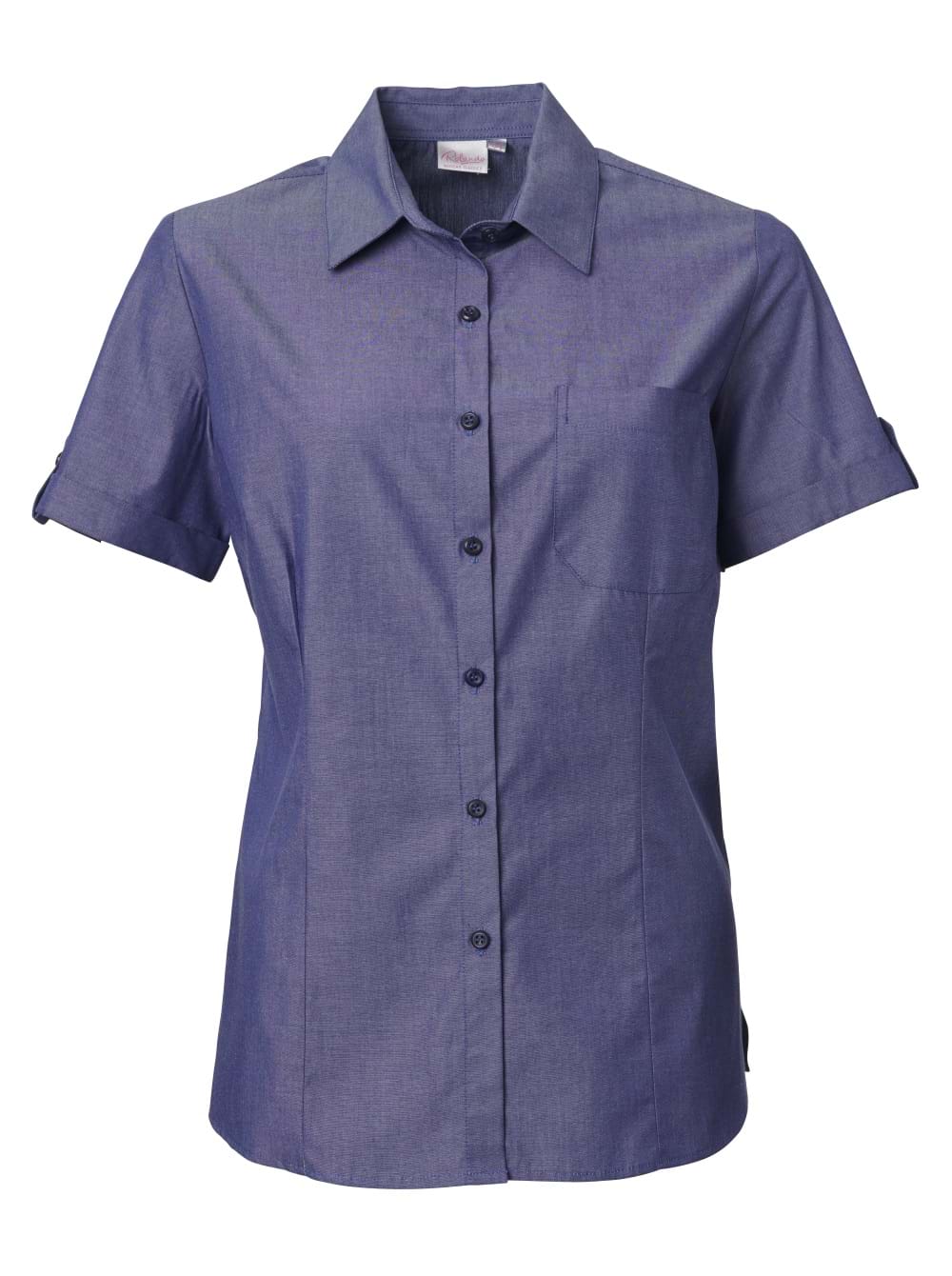 Ladies Avery K238 S/S Blouse - Indigo