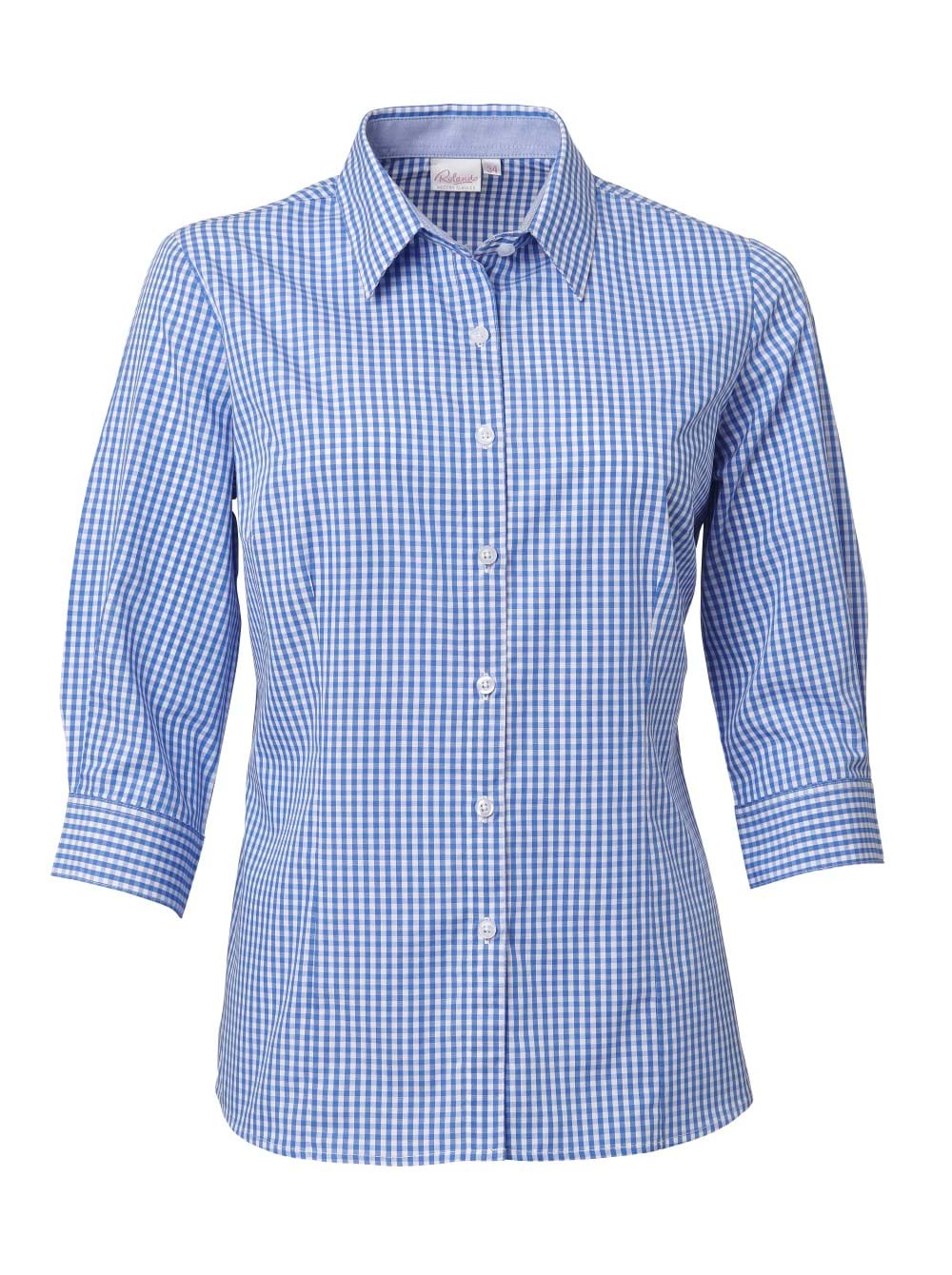 Ladies Kingsley K235 3/4 Blouse - Blue