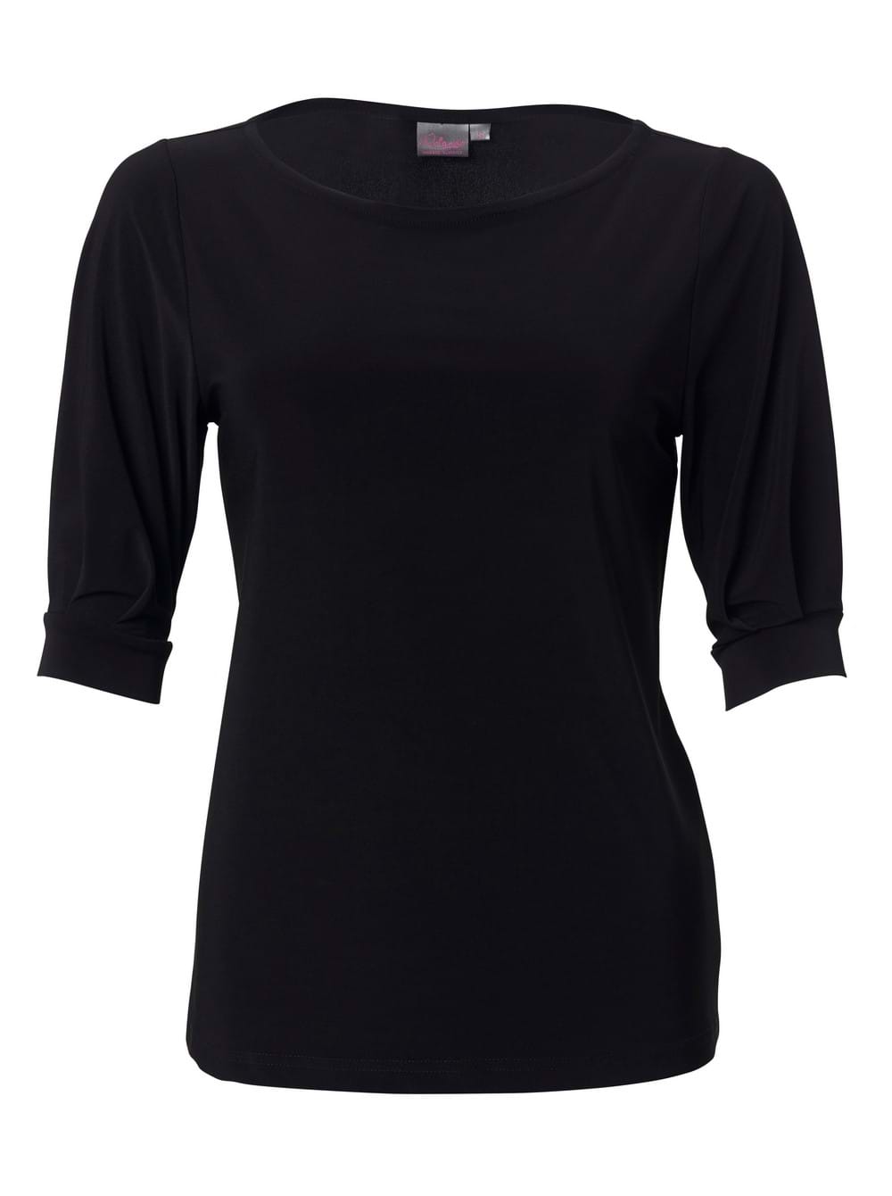 Leah K232 3/4 Blouse - Black