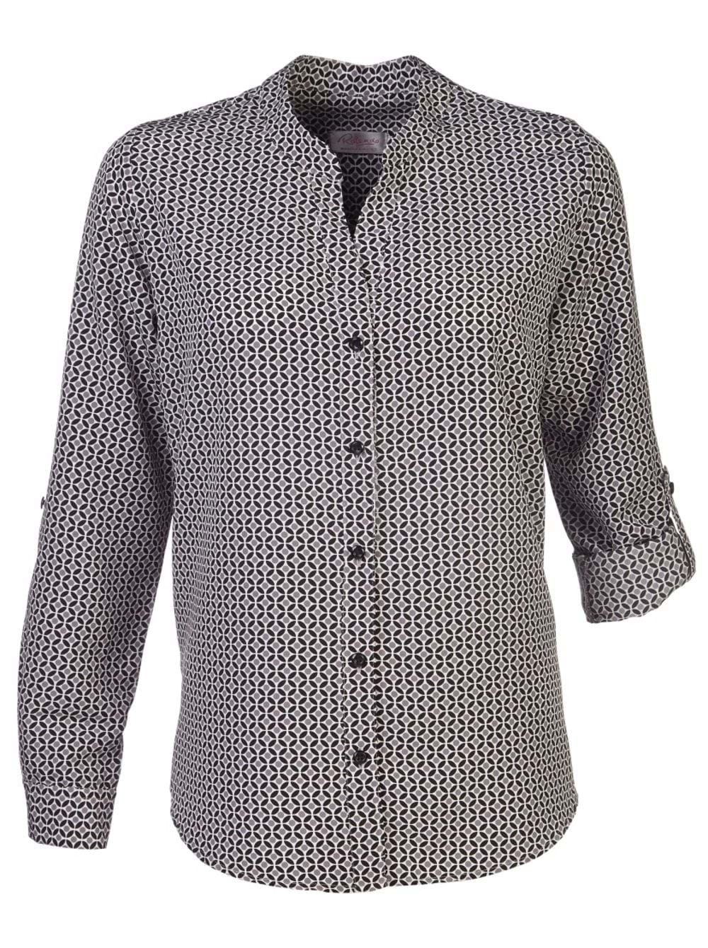 Milla K220 L/S Blouse - Grey