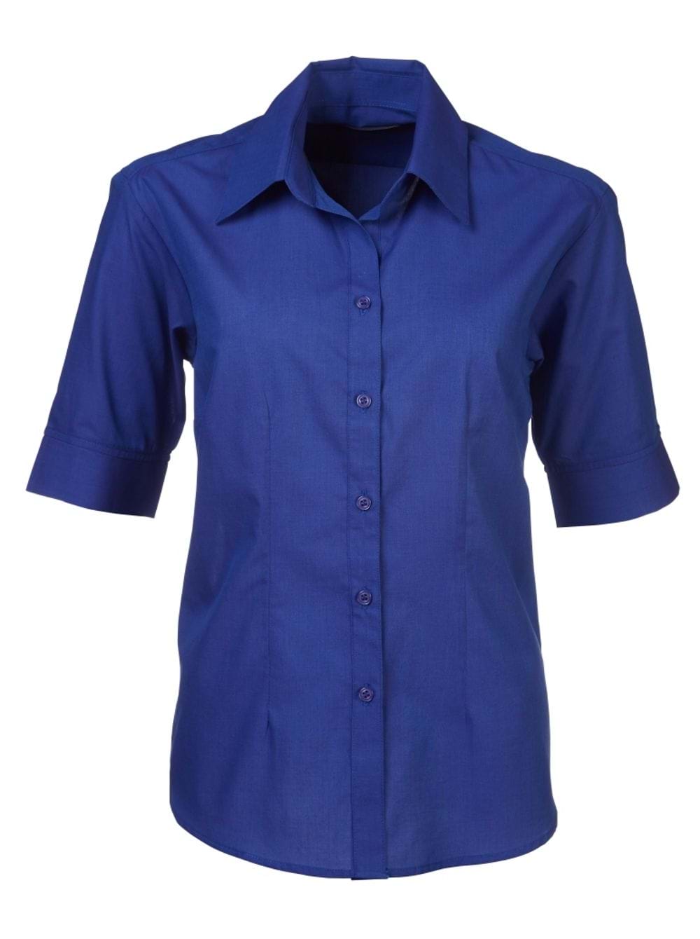 Megan S05 S/S Blouse - French Blue