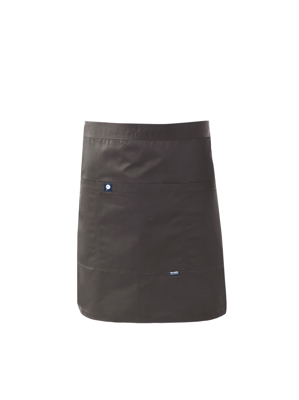 Cruz Bistro Apron - Sepia