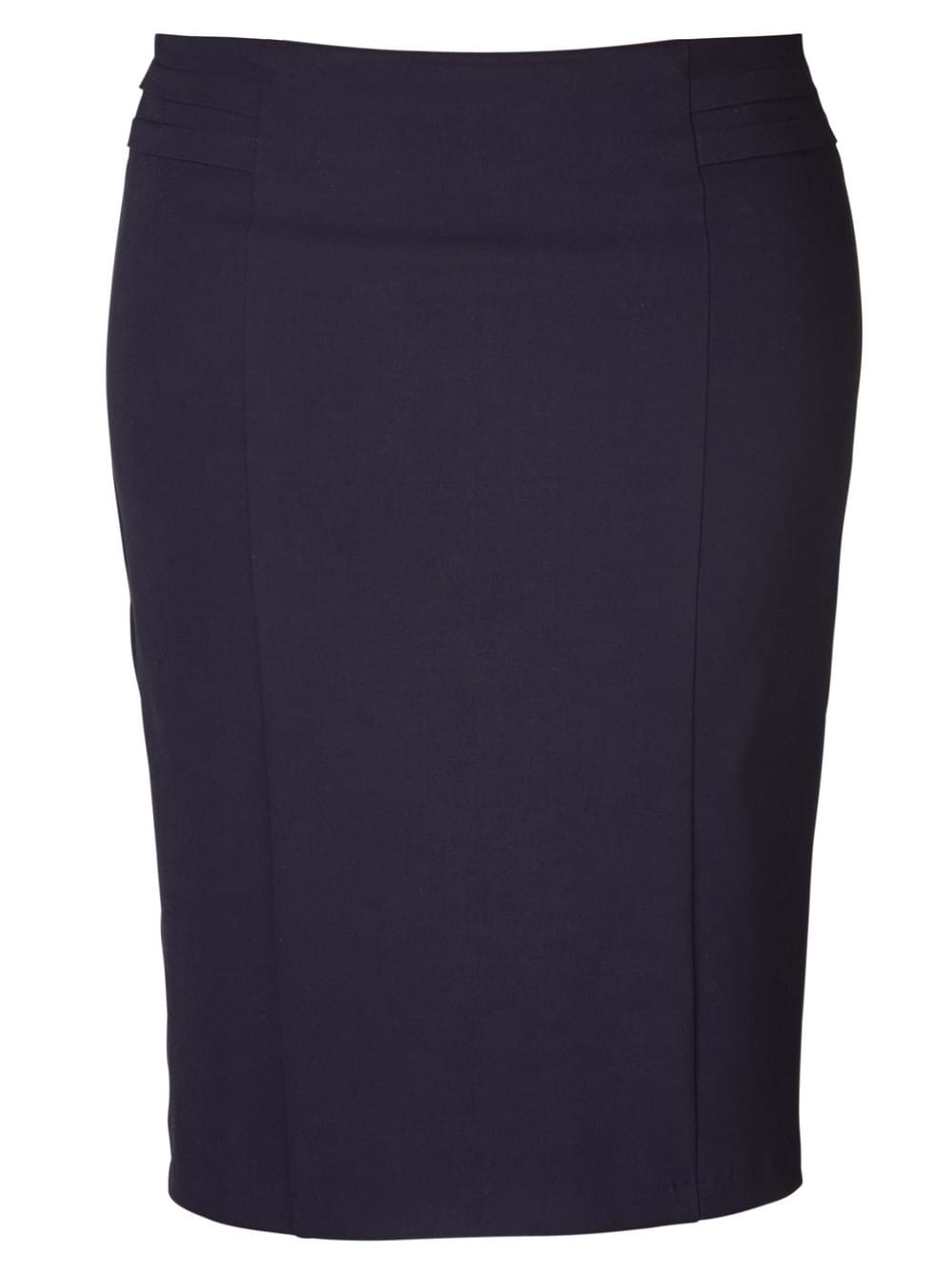 Sonya 505 Pencil Skirt - Navy