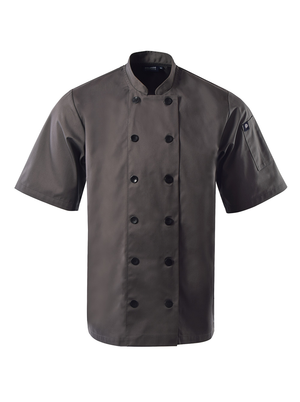 Pascal Unisex Chef S/S Jacket - Sepia