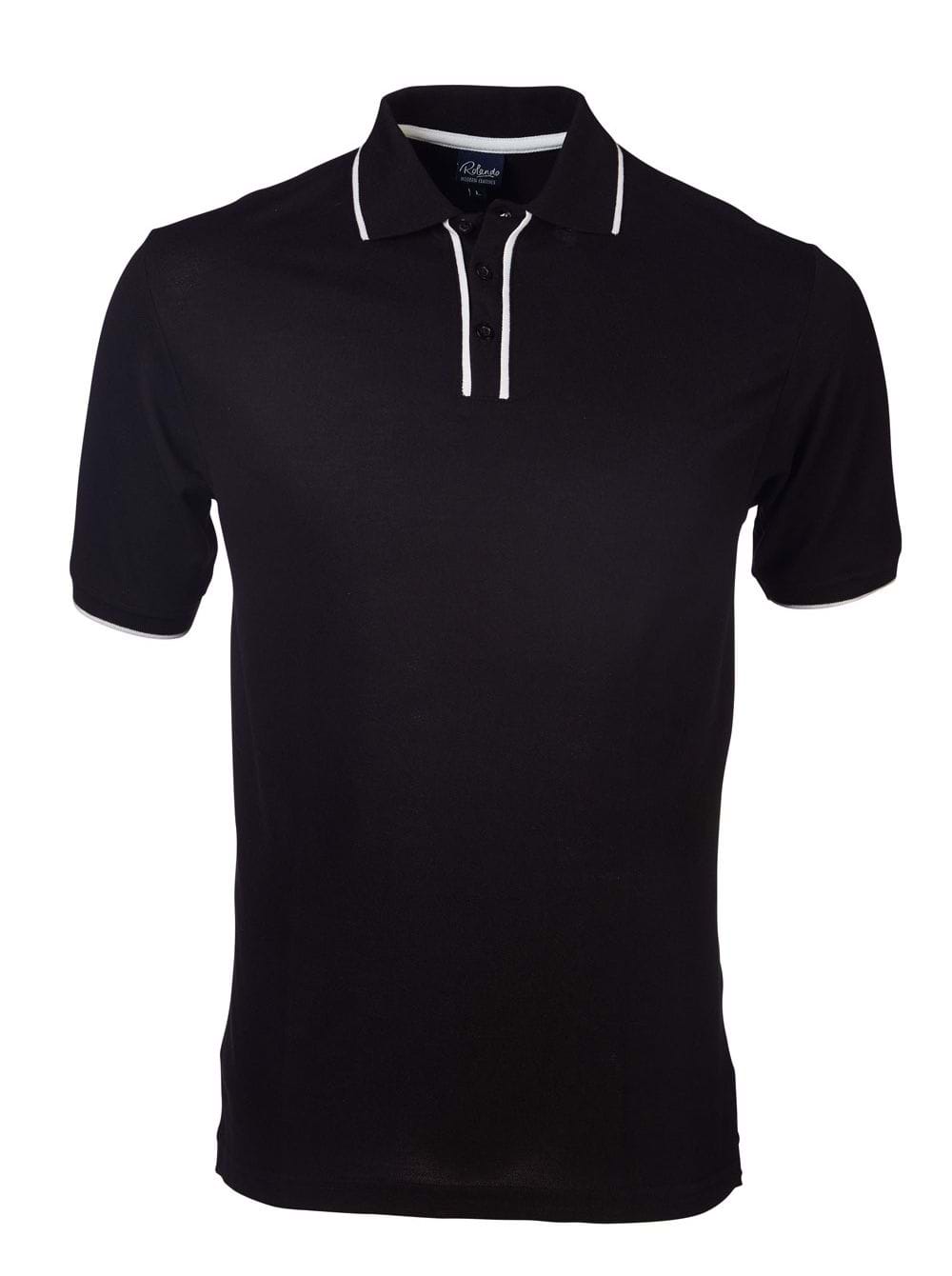 Mens Ashton Golfer - Black/White