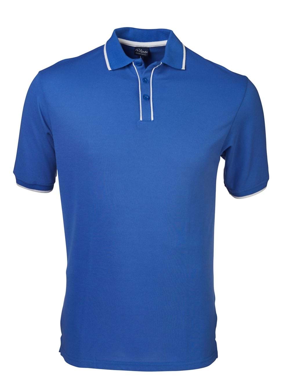 Mens Ashton Golfer - Royal/White