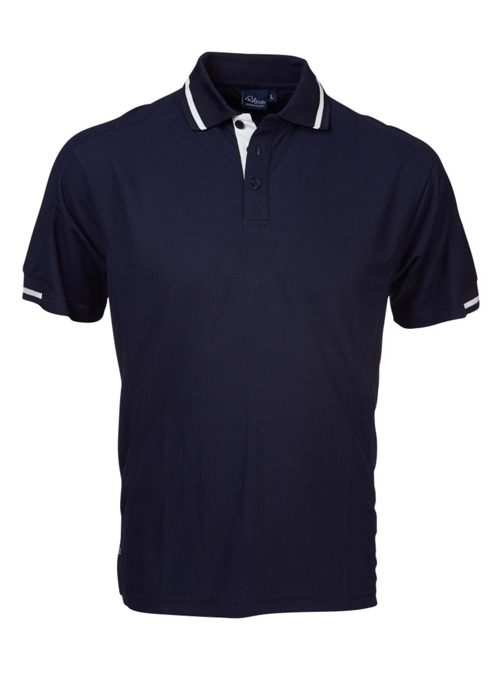 Mens QD1 Quick Dry Golfer - Navy