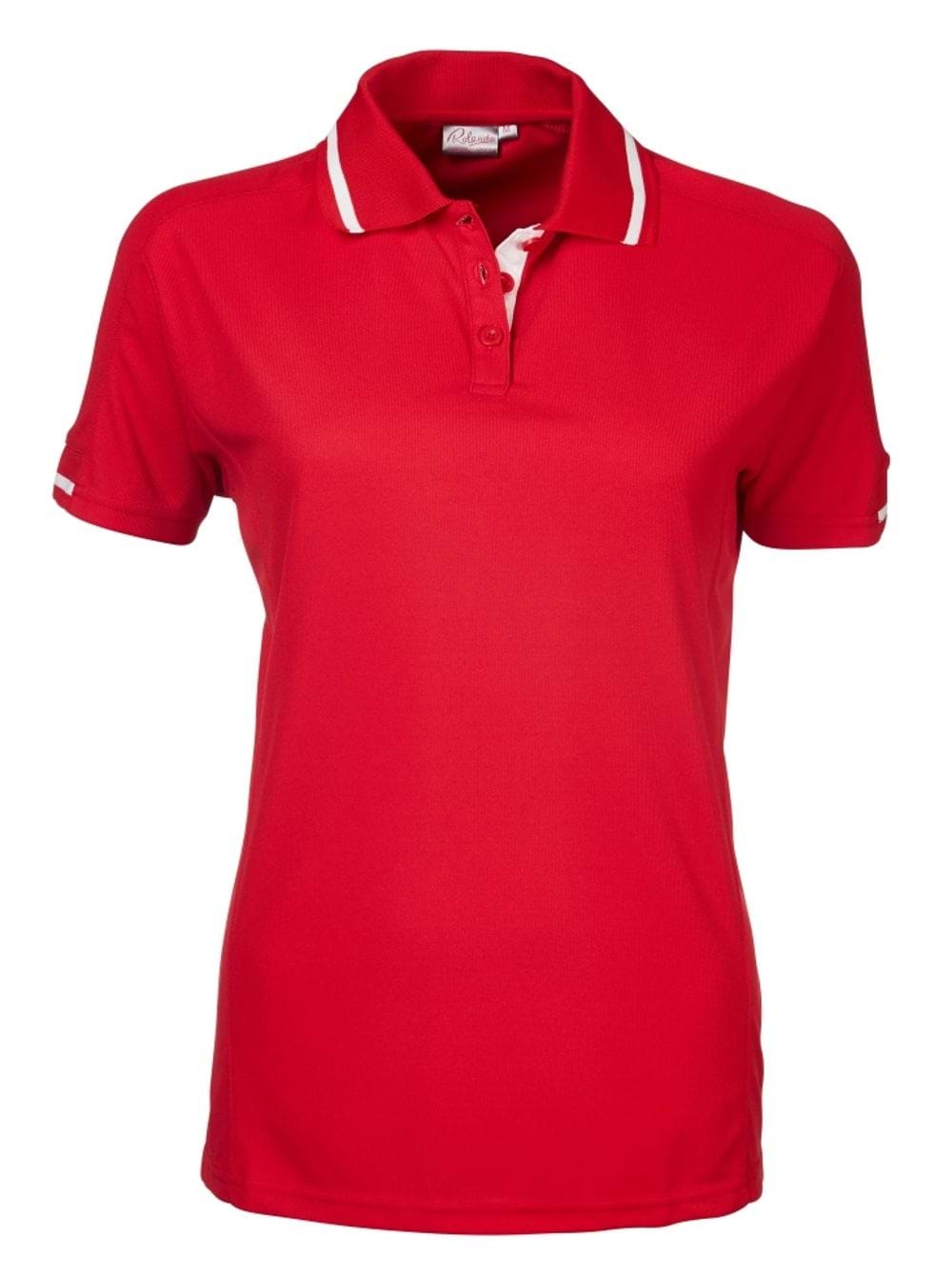 Ladies Qd1 Quick Dry Golfer - RED