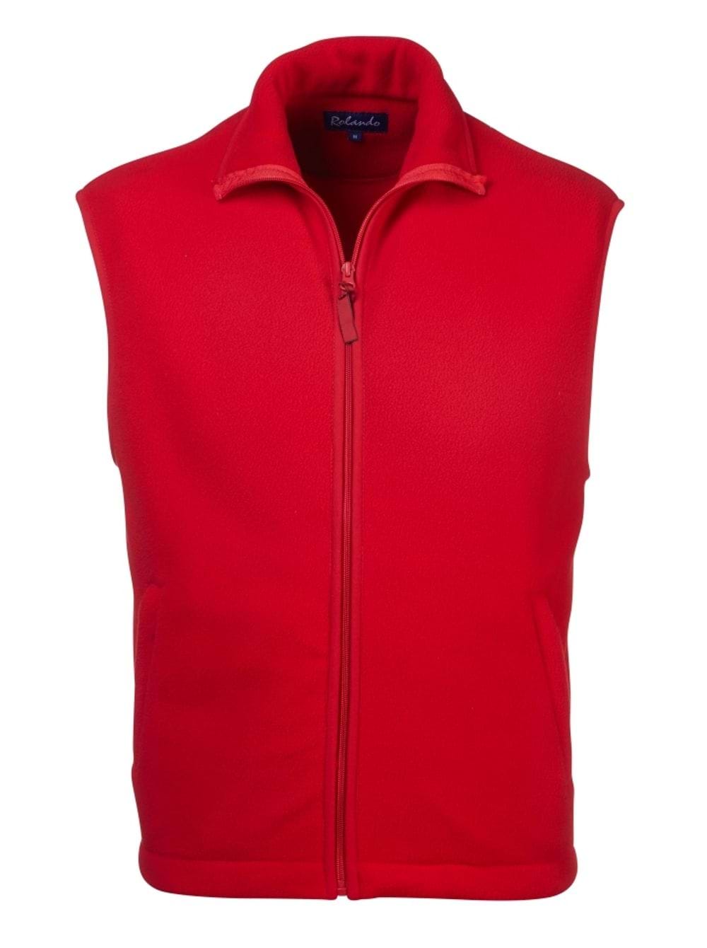 Robert S/Less Polar Fleece - Red