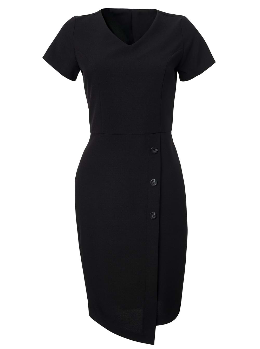 Ladies Simone Dress - Fabric 869 Black