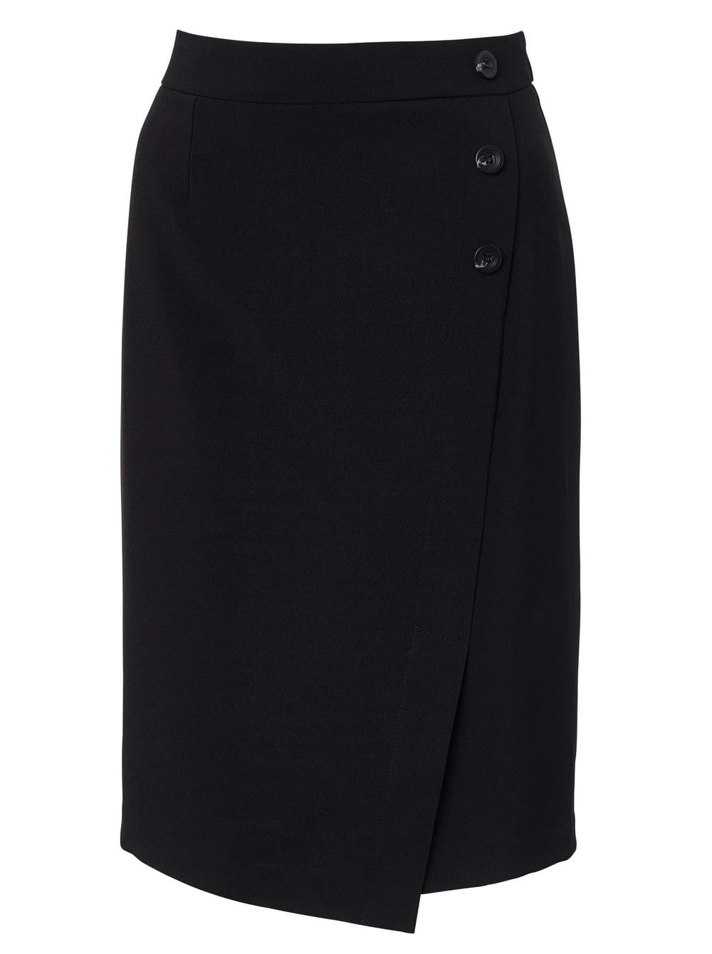Ladies Freya Pencil Skirt - Fabric 869 Black