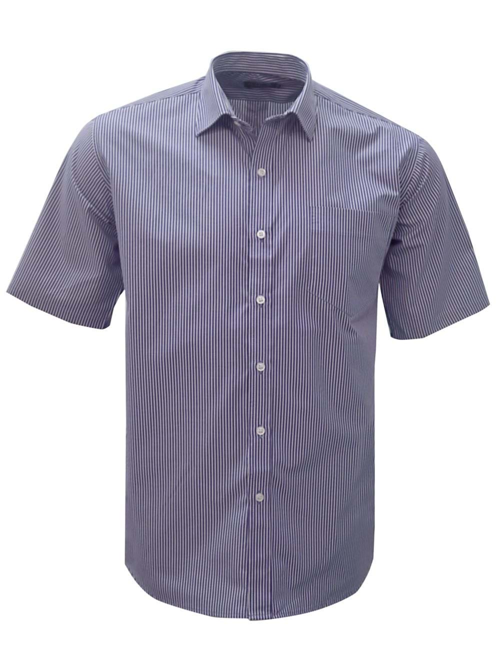 Mens K204 S/S Shirt - Blue
