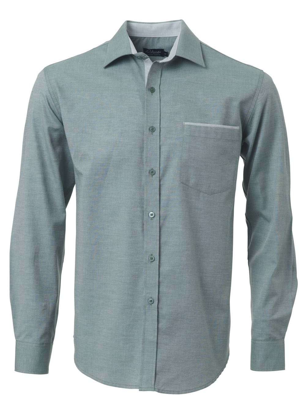 Mens Miller K243 L/S Shirt Bottle - Green