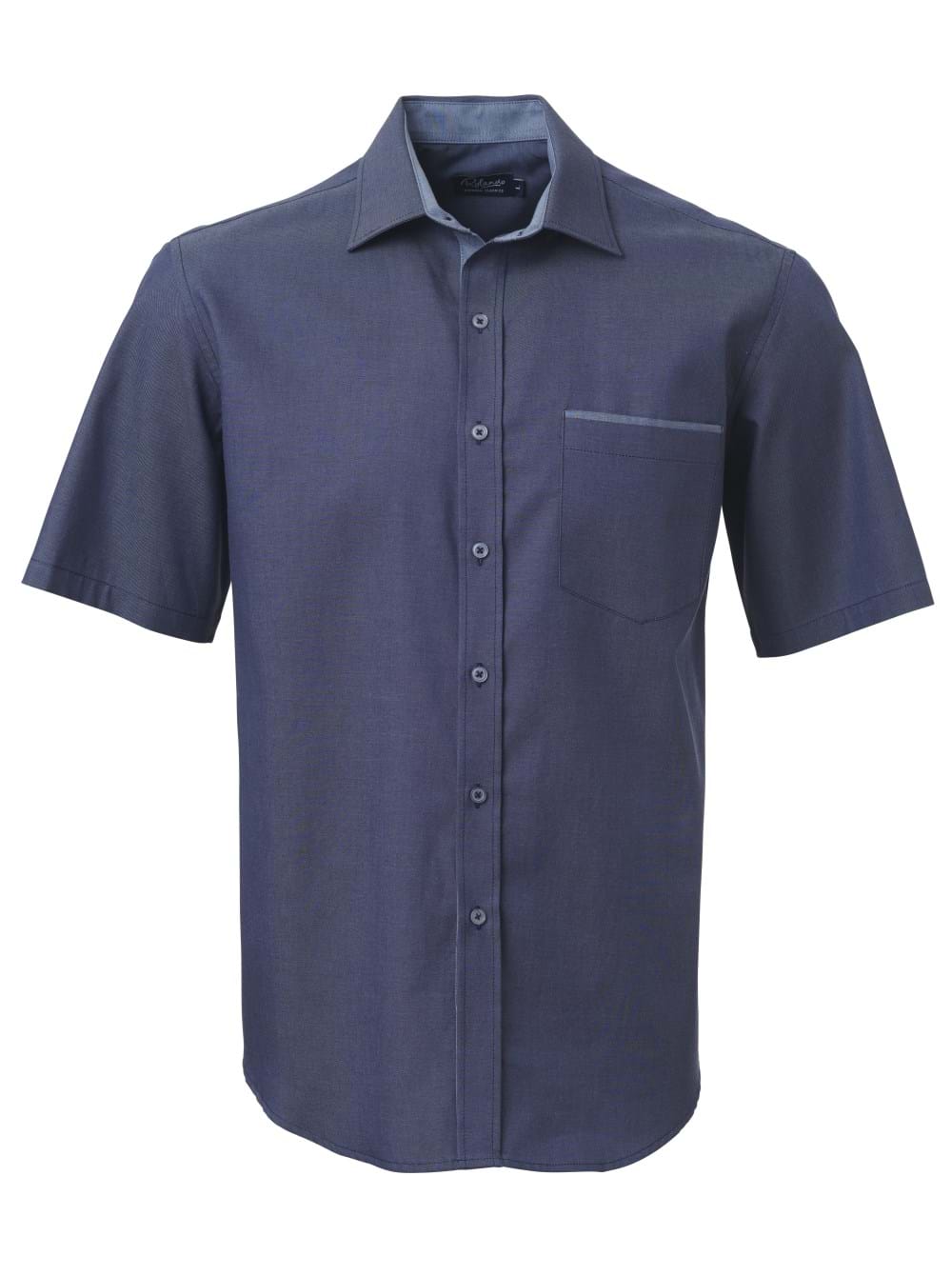 Mens Miller K243 S/S Shirt - Indigo