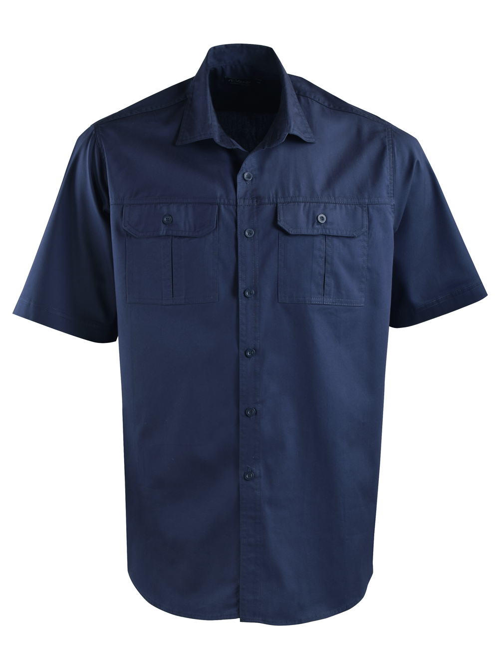 Mens Forrest S/S Shirt - Navy