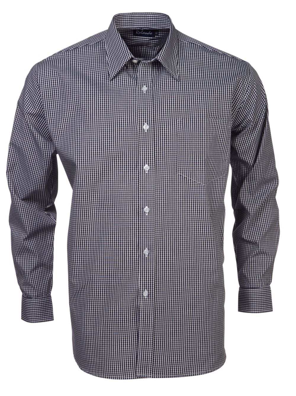 Mens B12 Classics L/S Shirt - Navy