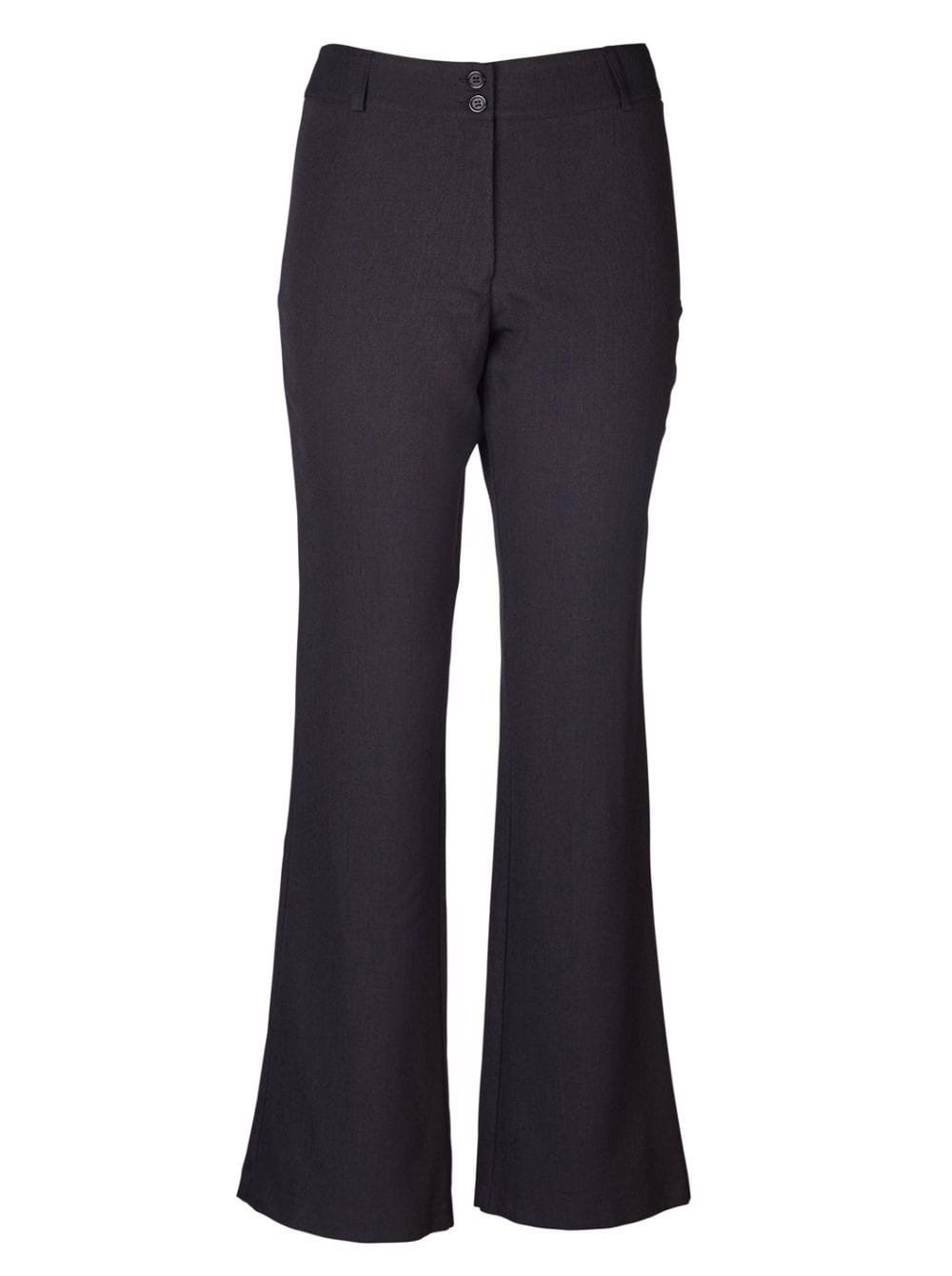 Beverly Bootleg Slacks - Cationic Charcoal